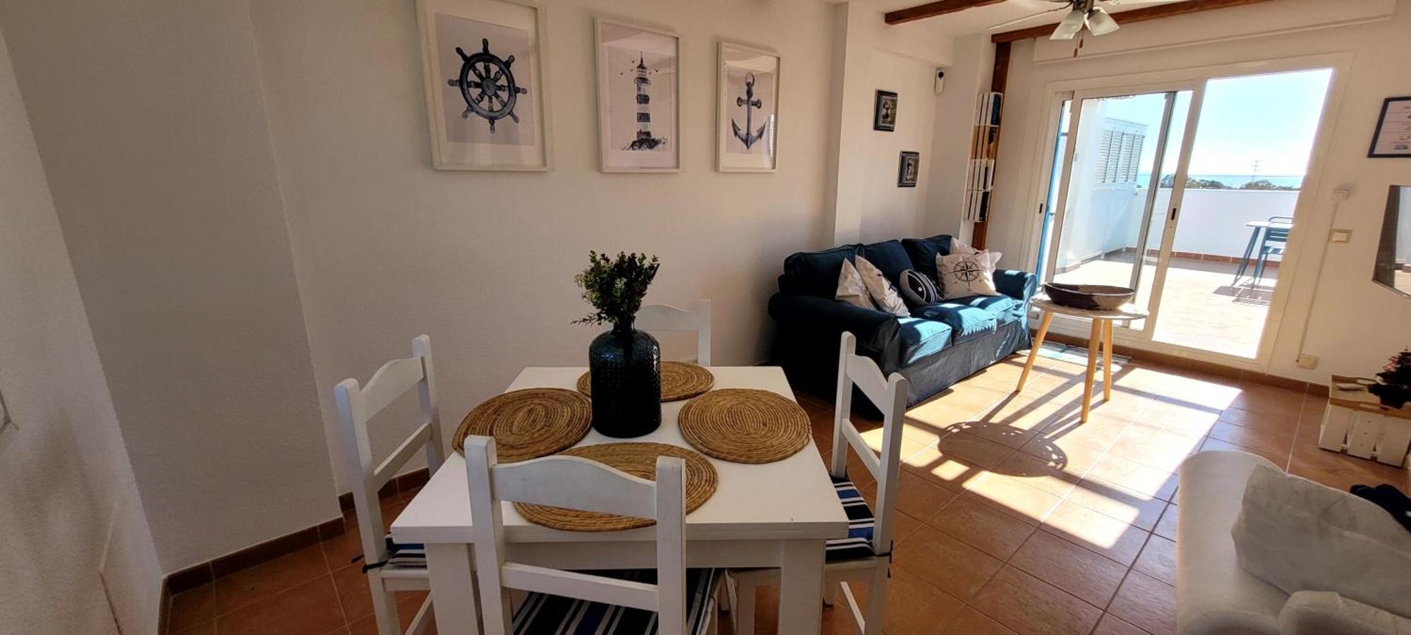 Atico Ares Terraza Al Mediterraneo Mojácar Esterno foto