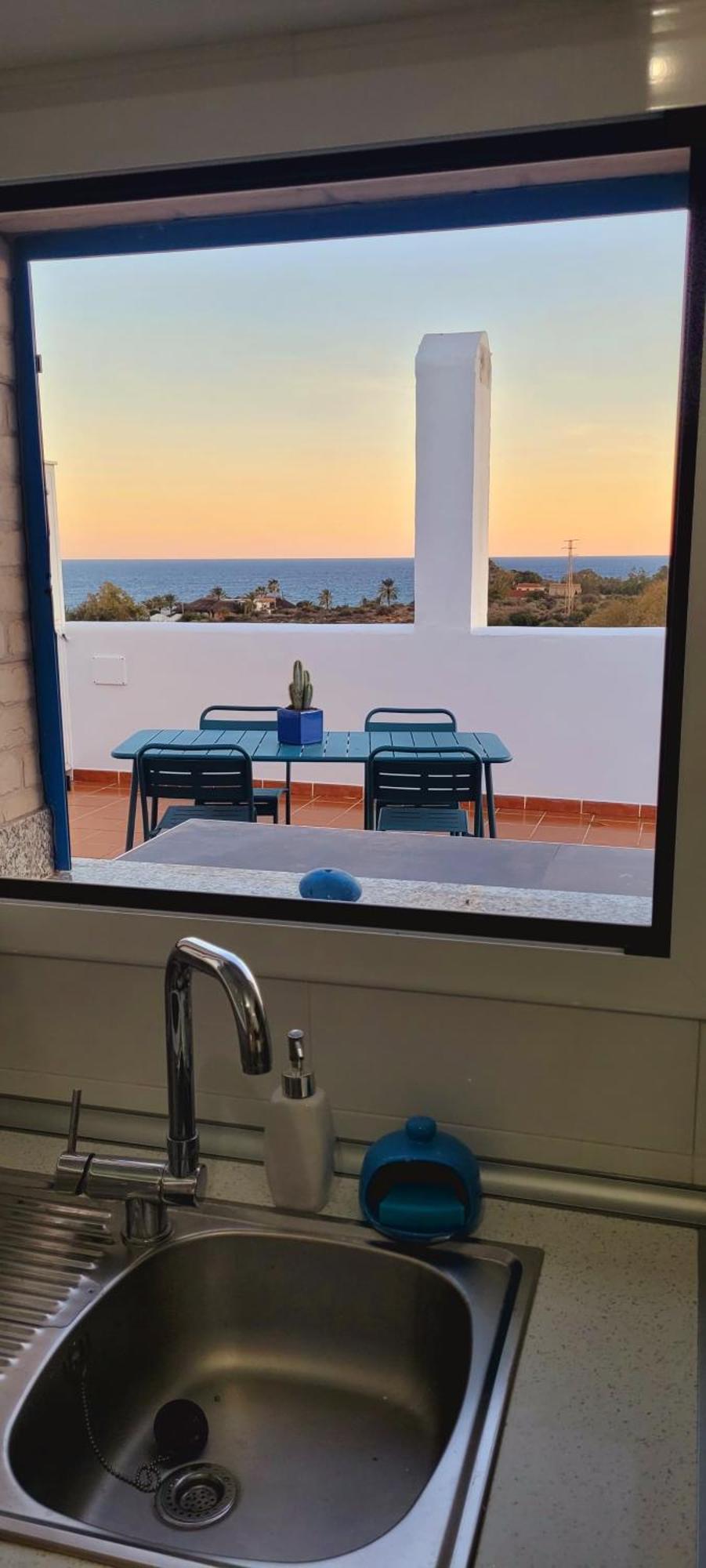 Atico Ares Terraza Al Mediterraneo Mojácar Esterno foto