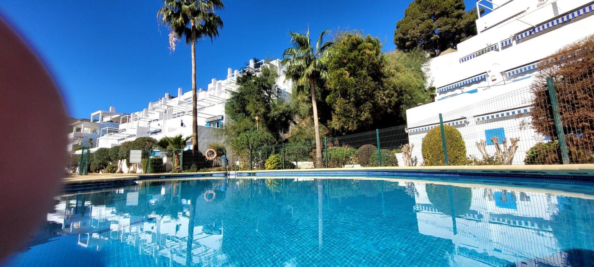 Atico Ares Terraza Al Mediterraneo Mojácar Esterno foto