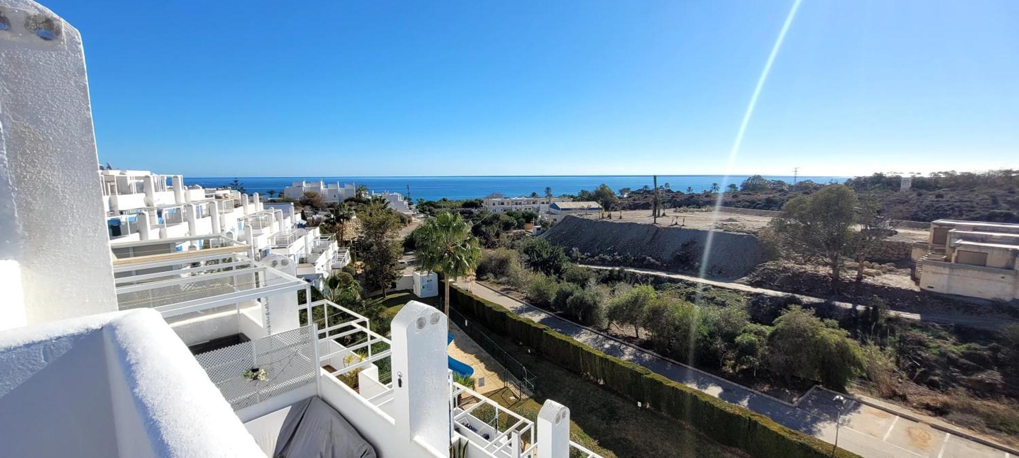 Atico Ares Terraza Al Mediterraneo Mojácar Esterno foto